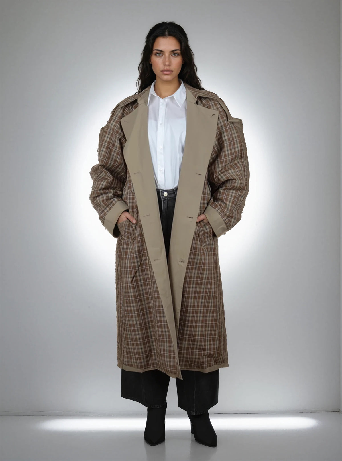 Reversible Trench Coat