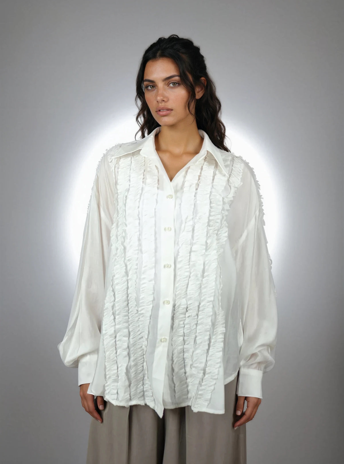Ruffled Shirt
