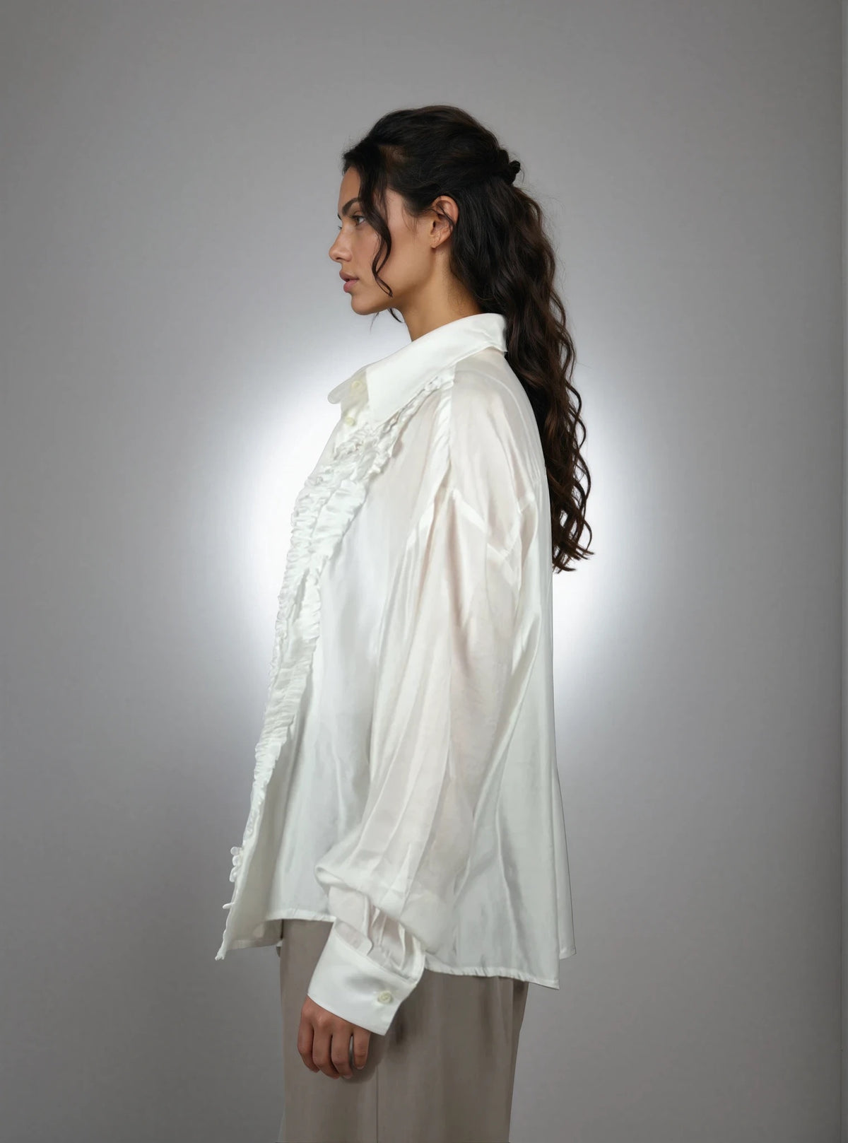 Ruffled Shirt